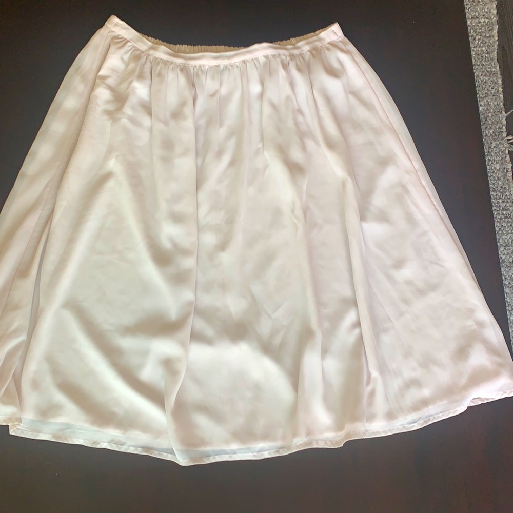 GAP ballet pink chiffon midi skirt. Fun and flirty